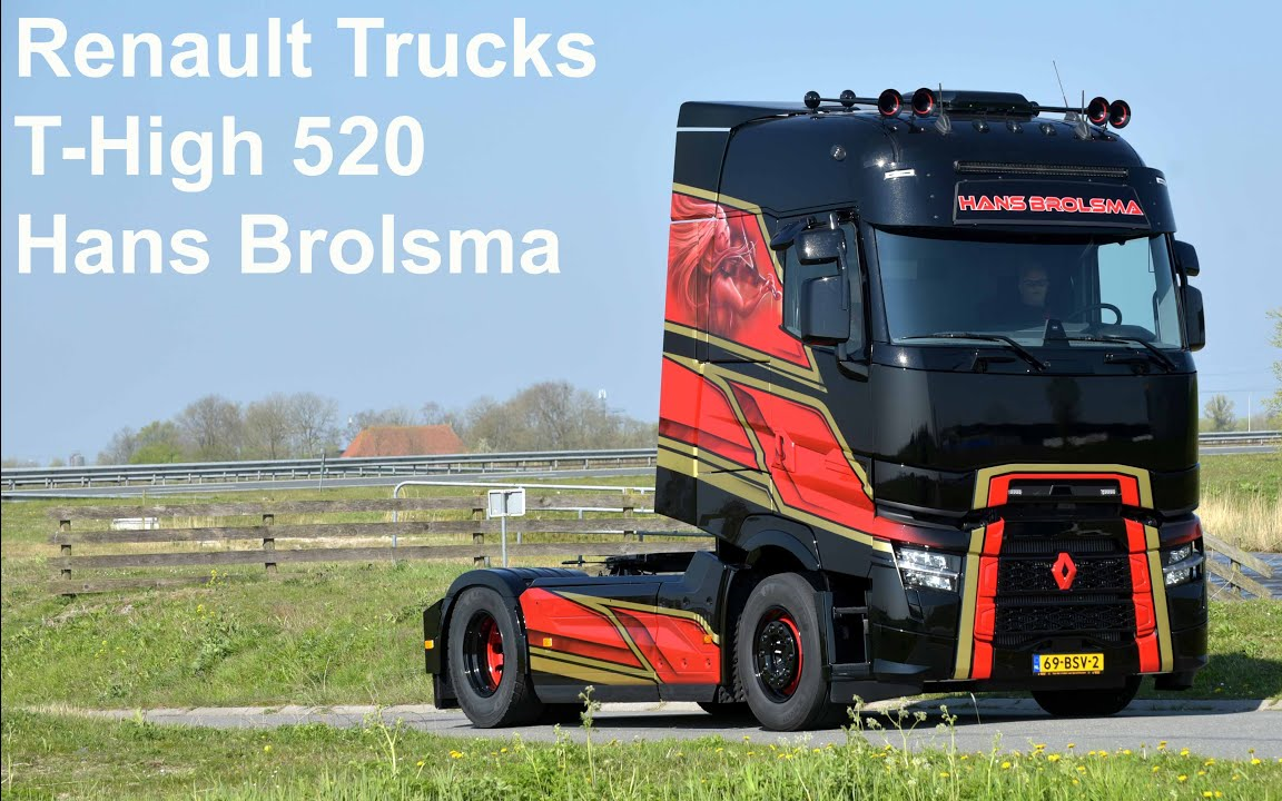新一代雷诺thigh改装展示renaulttrucksthigh520hansbrolsma