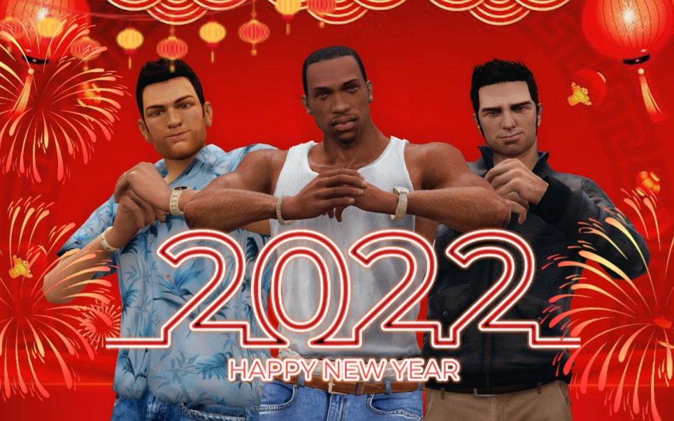 【第二支预告】gta25周年纪念电影预告片 历代主角同框飙戏 童年回忆