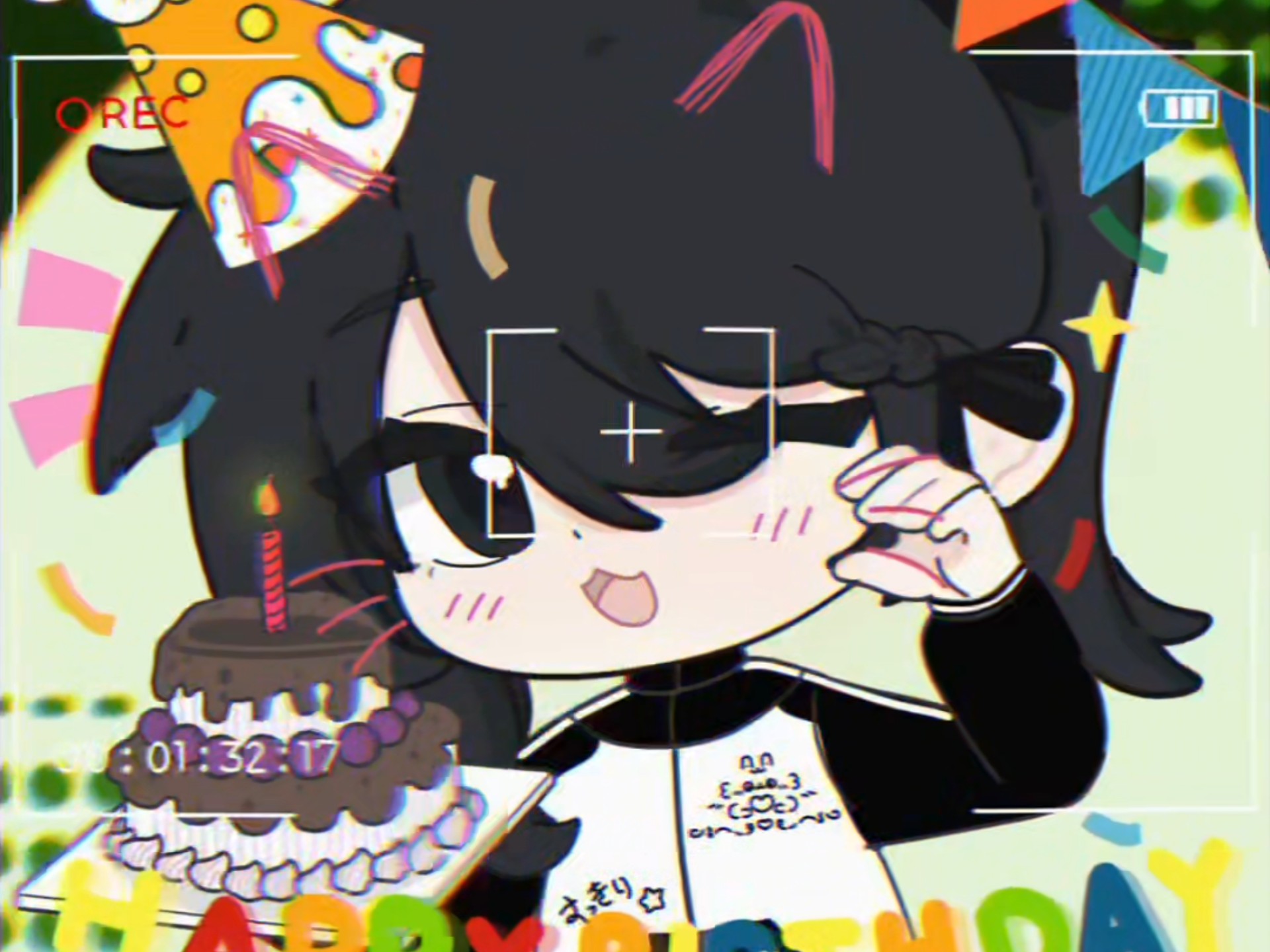 祝自己20周岁生日快乐