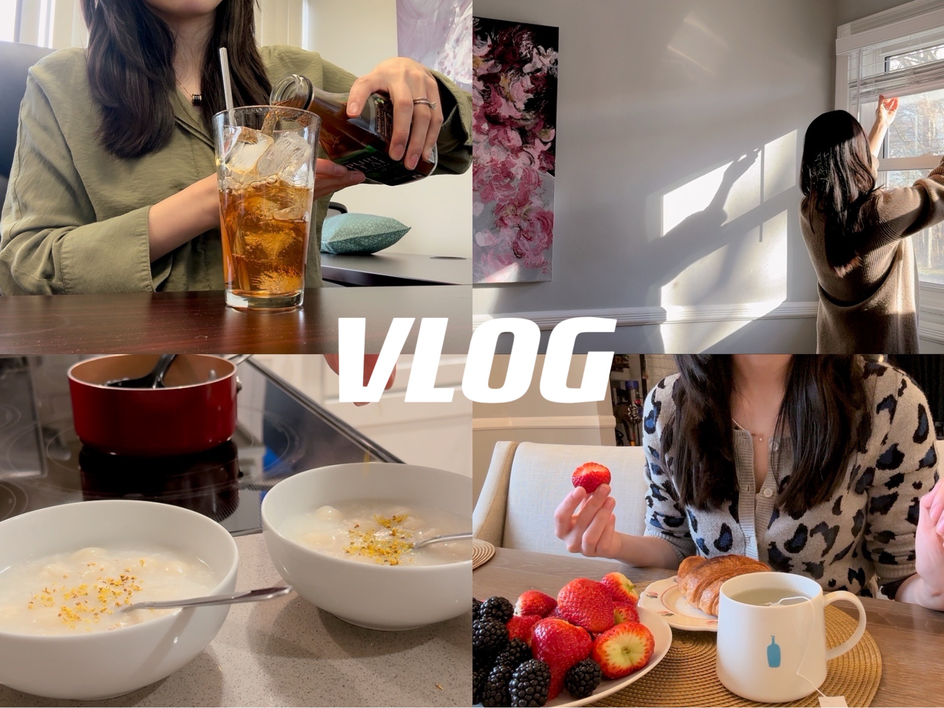 Vlog|我对幸福的记录大概是:素材满满的一日三餐|手搓酒酿小圆子ⷦႨŠ𑤹Œ龙茶ⷥ醥醧‰Œ猪肚鸡汤|去耶鲁校园逛逛|上班日常|桂花冰美式的季节来啦|小新三分...