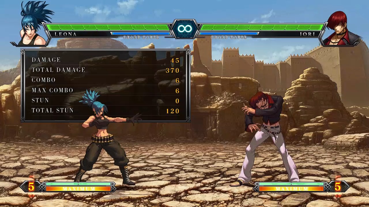 拳皇13莉安娜五气bc十一割