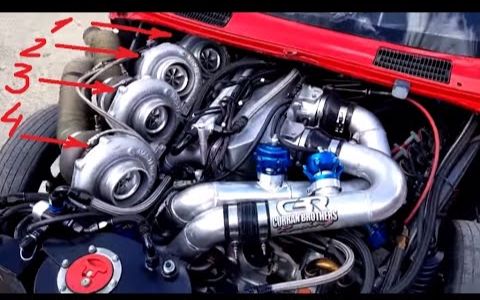 [图]以涡轮为王的暴力改装 Big Turbo Engines Starting Up | Monster Engine Modification