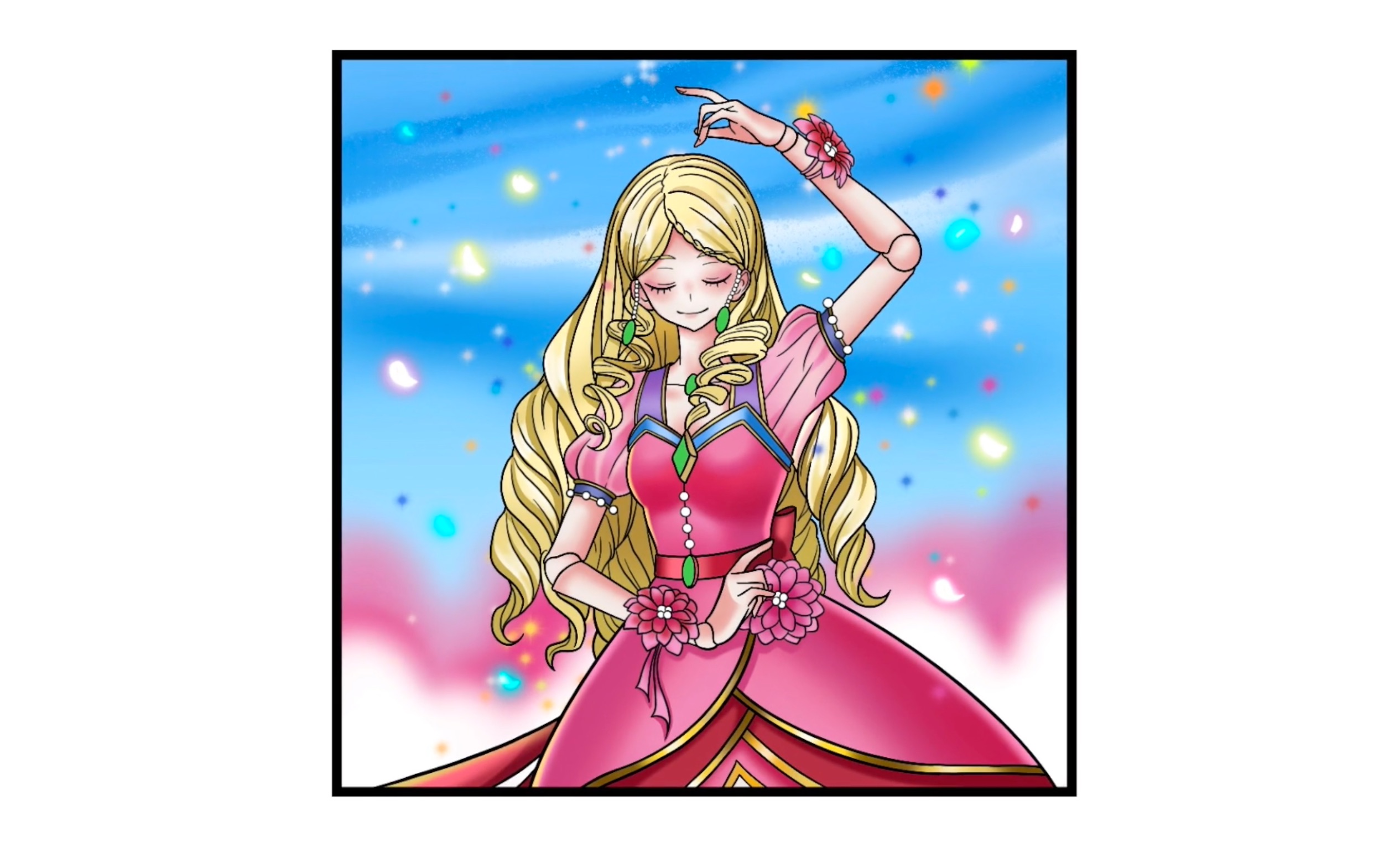 爸爸画的灵公主vs我画的灵公主