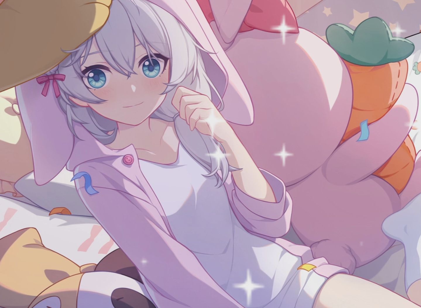 崩坏3寂灭ktv:德丽莎x月下x观星《这么可爱真是抱歉(可愛くてごめん)