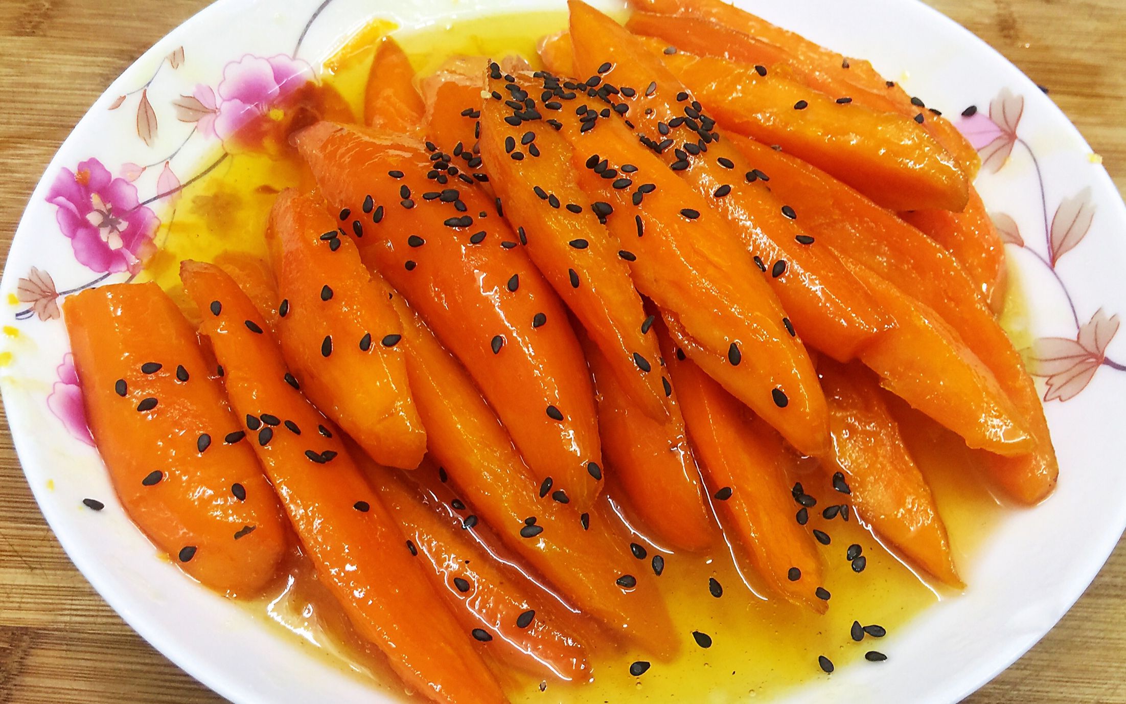 蜜汁红薯的做法,比烤的还好吃,香甜软糯,吃起来赛初恋_哔哩哔哩 (゜