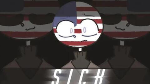 Sick // Animation Meme // Countryhumans America //-哔哩哔哩