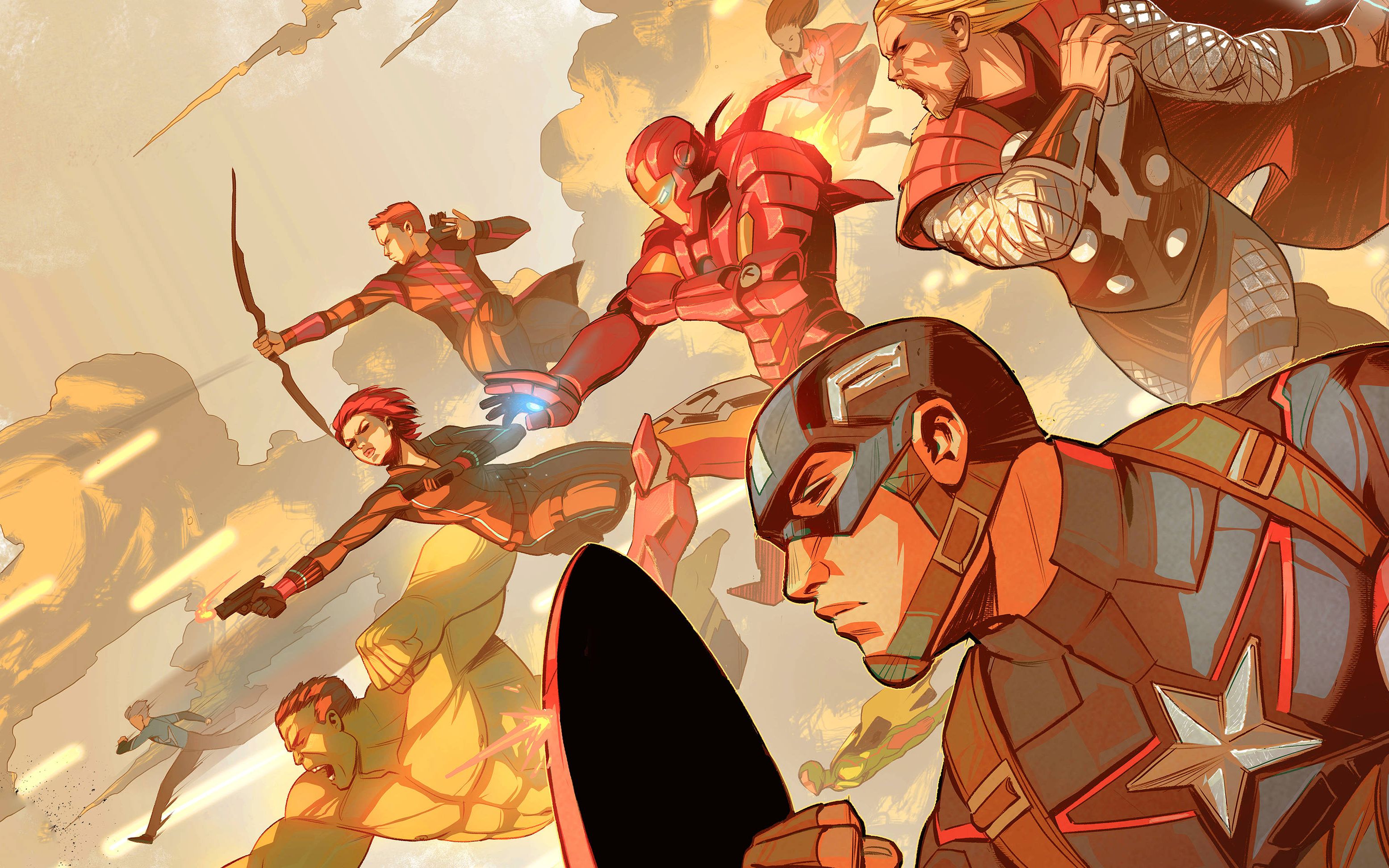 【高燃踩点/群像剪辑】复联三巨头和他的朋友们