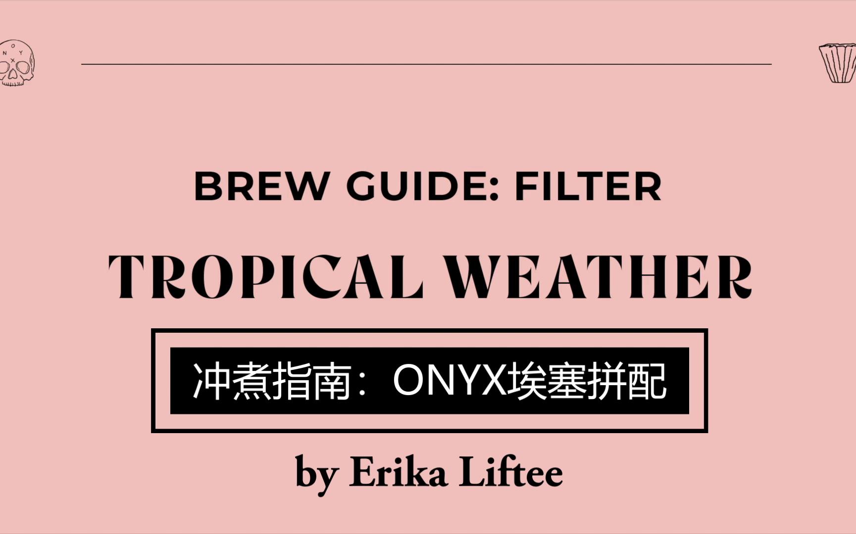 WBrC季军Elika Liftee冲煮指南 | 埃塞拼配哔哩哔哩bilibili