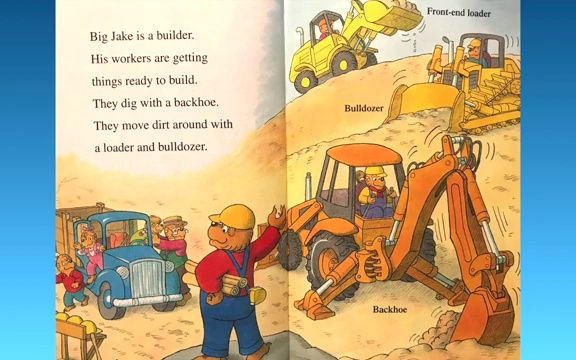 [图]THE BERENSTAIN BEARS BIG MACHINES 贝贝熊去看大型器械车