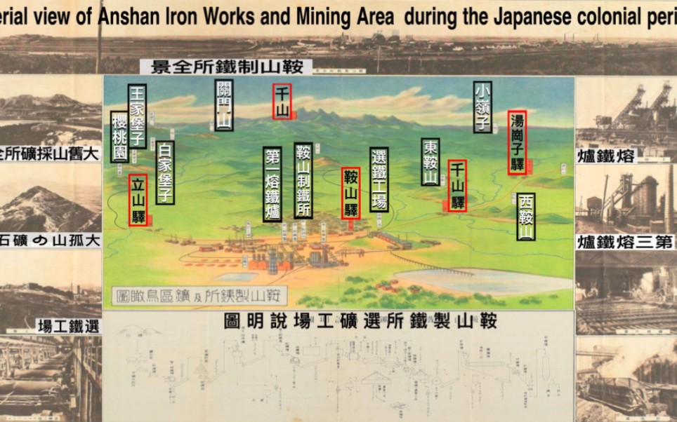 最全面梳理日本殖民地鞍山鞍钢各历史时期发生的故事哔哩哔哩bilibili