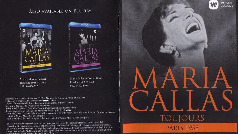 Maria Callas 玛丽亚·卡拉斯- Toujours. Paris 1958（英字）_哔哩哔哩_bilibili