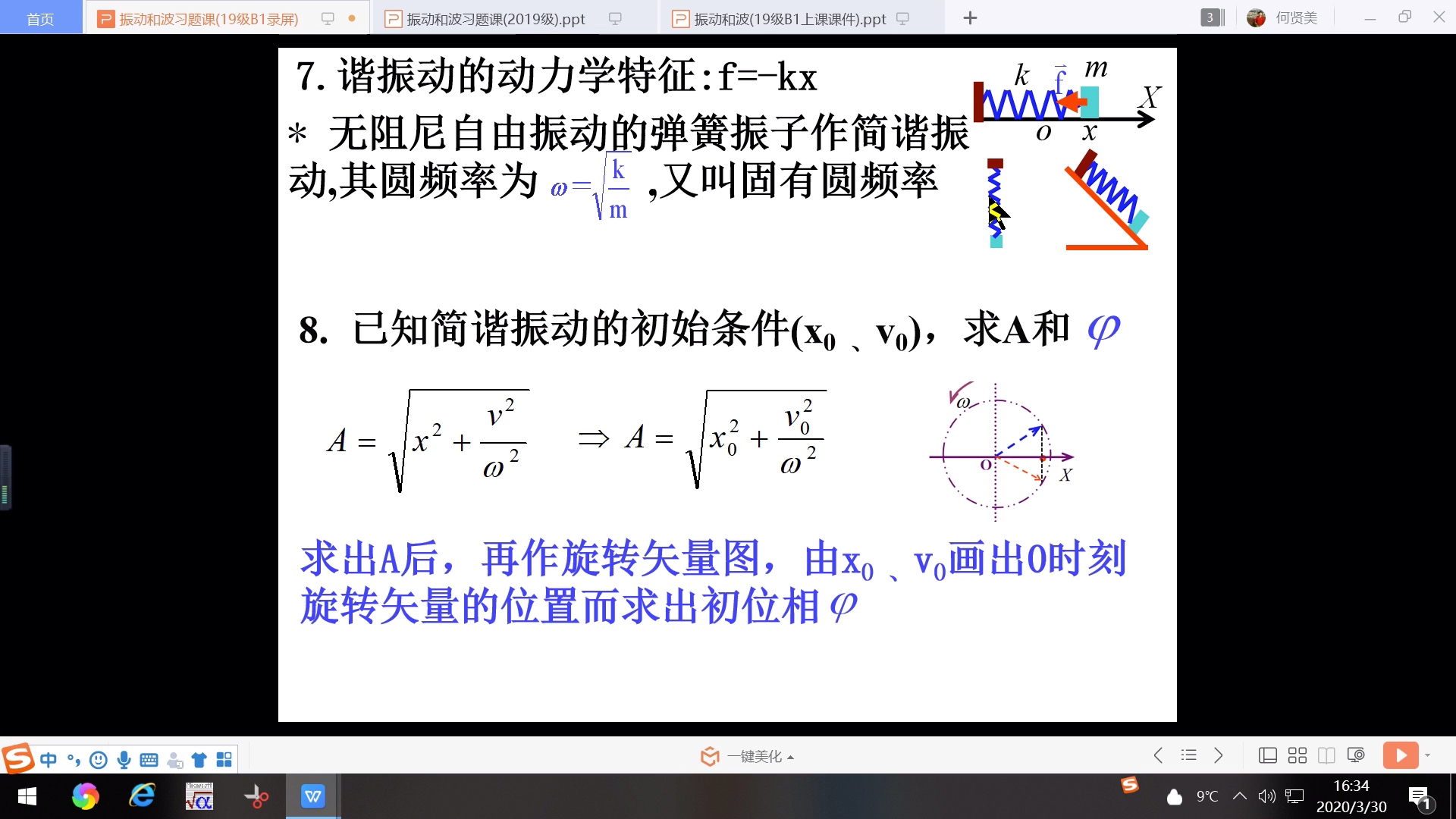 [图]振动和波总结