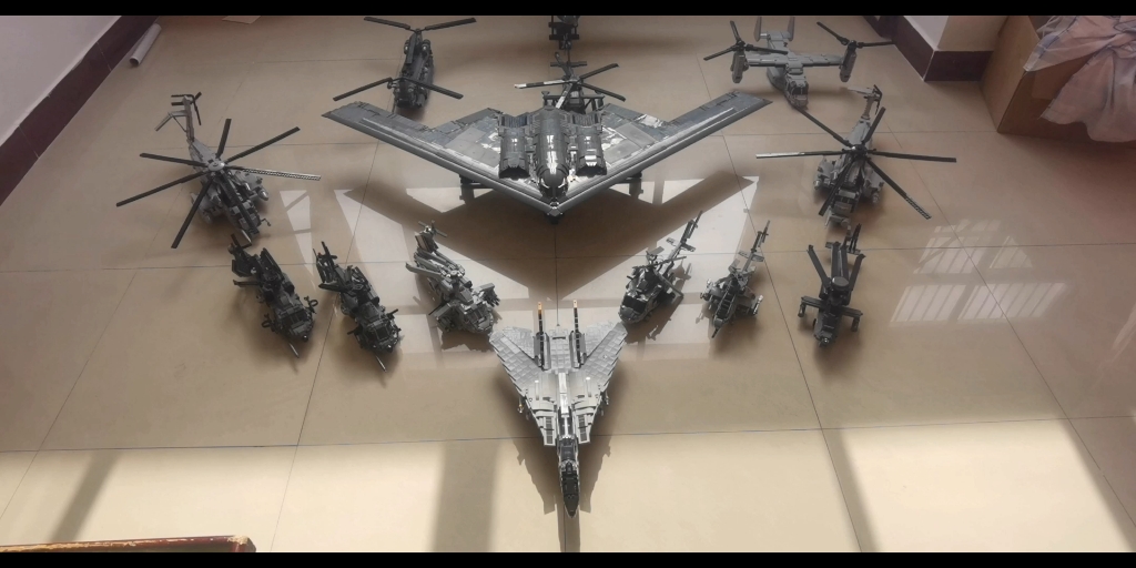 brickveteran/brickmania 美军部分空中载具系列鉴赏