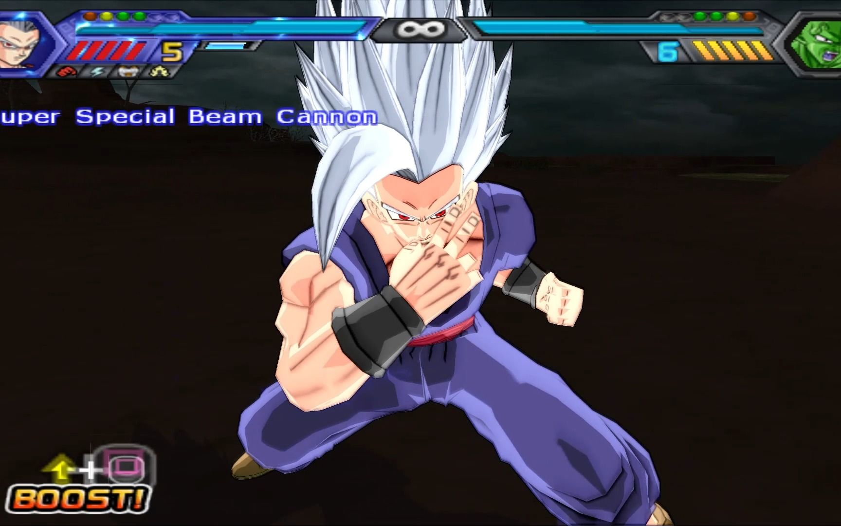 ps2龙珠电光火石3改版bt4 beta12 野兽悟饭 技能展示