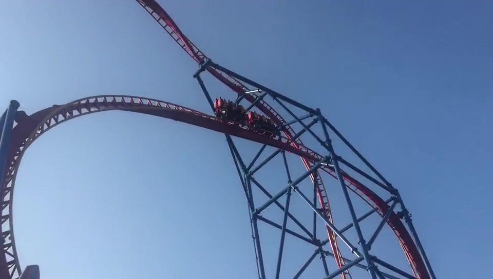 长隆火箭过山车