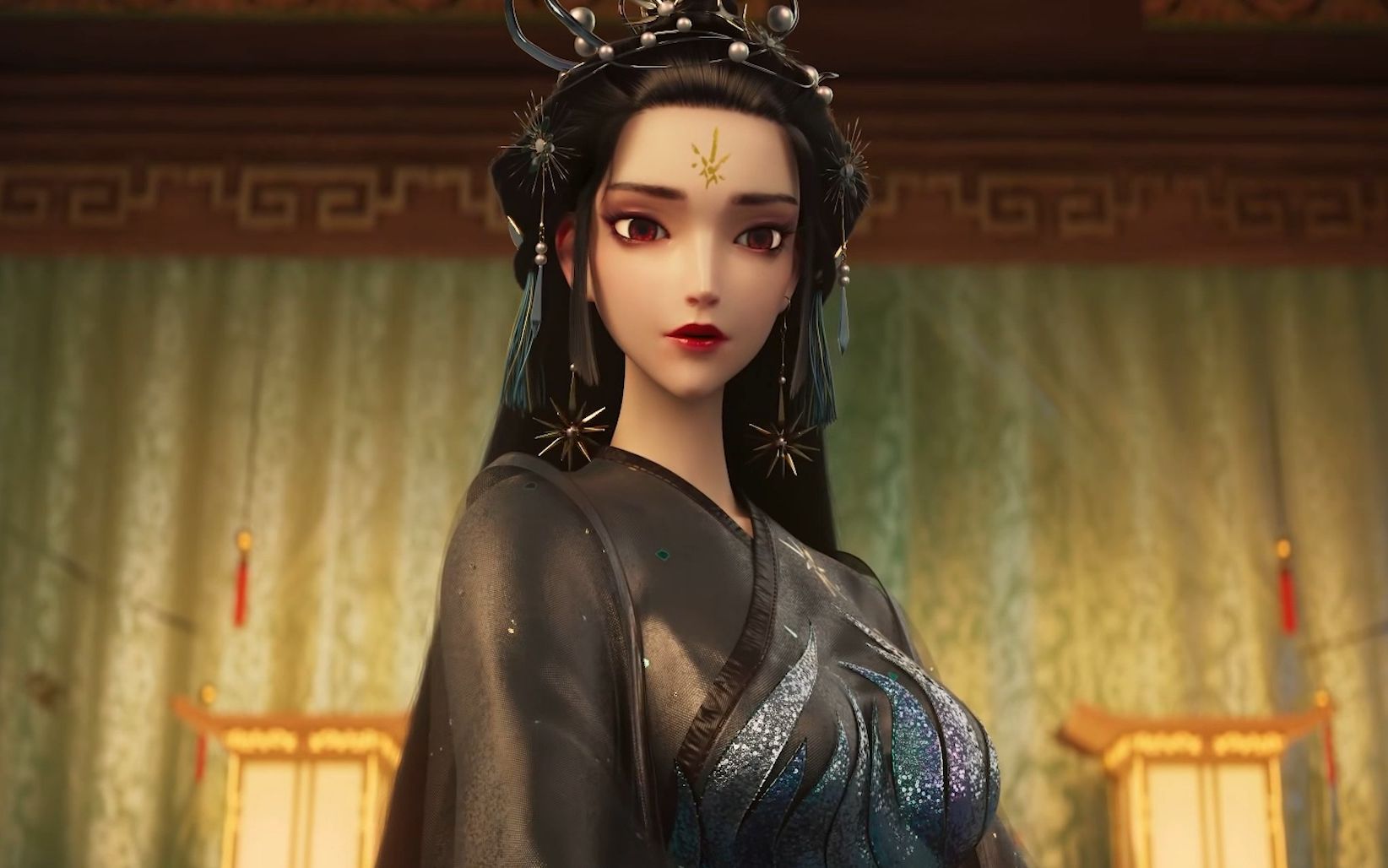 怜星宫主真的让人眼前一亮,太惊艳了,这建模是真的好看!