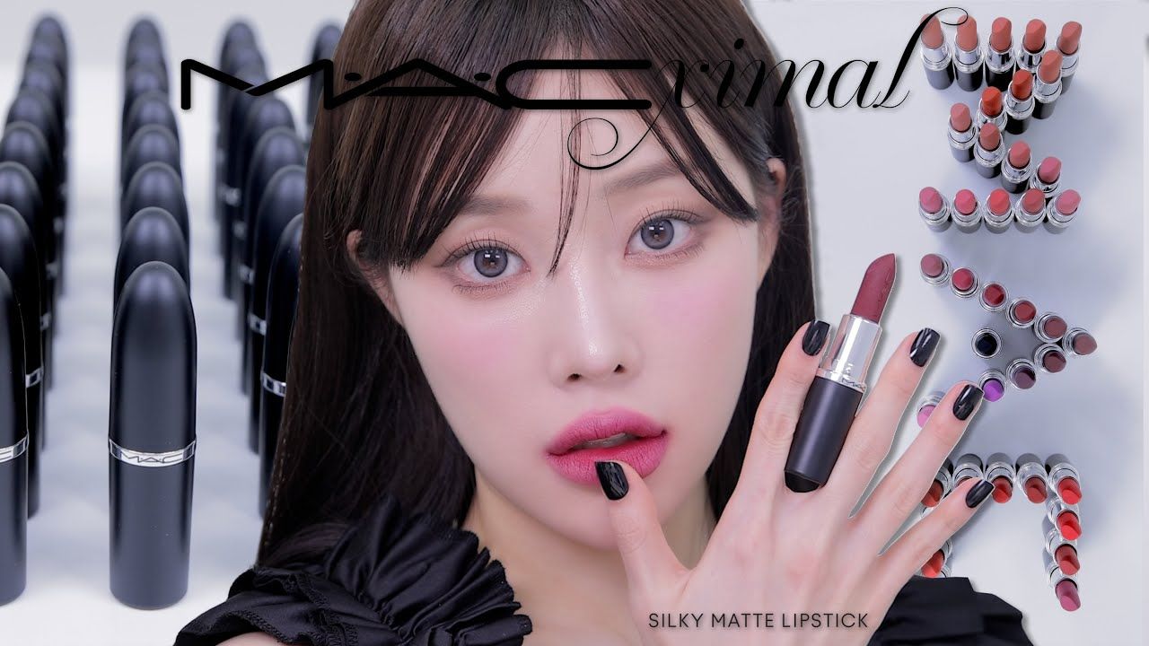 04全新哑光"大子弹头"试色 根据个人色彩推荐96【mincarong】