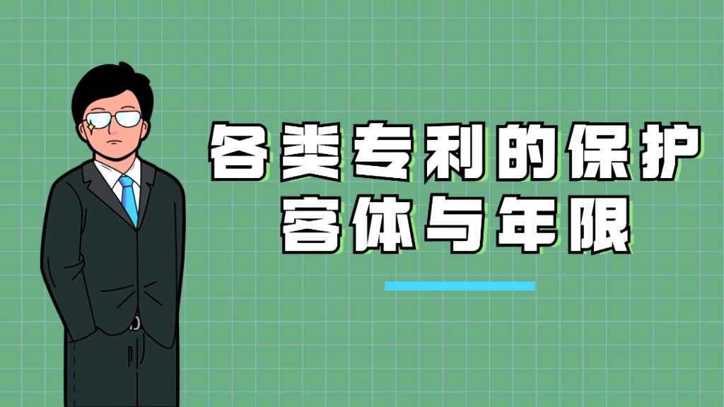 各类专利的保护年限和客体哔哩哔哩bilibili