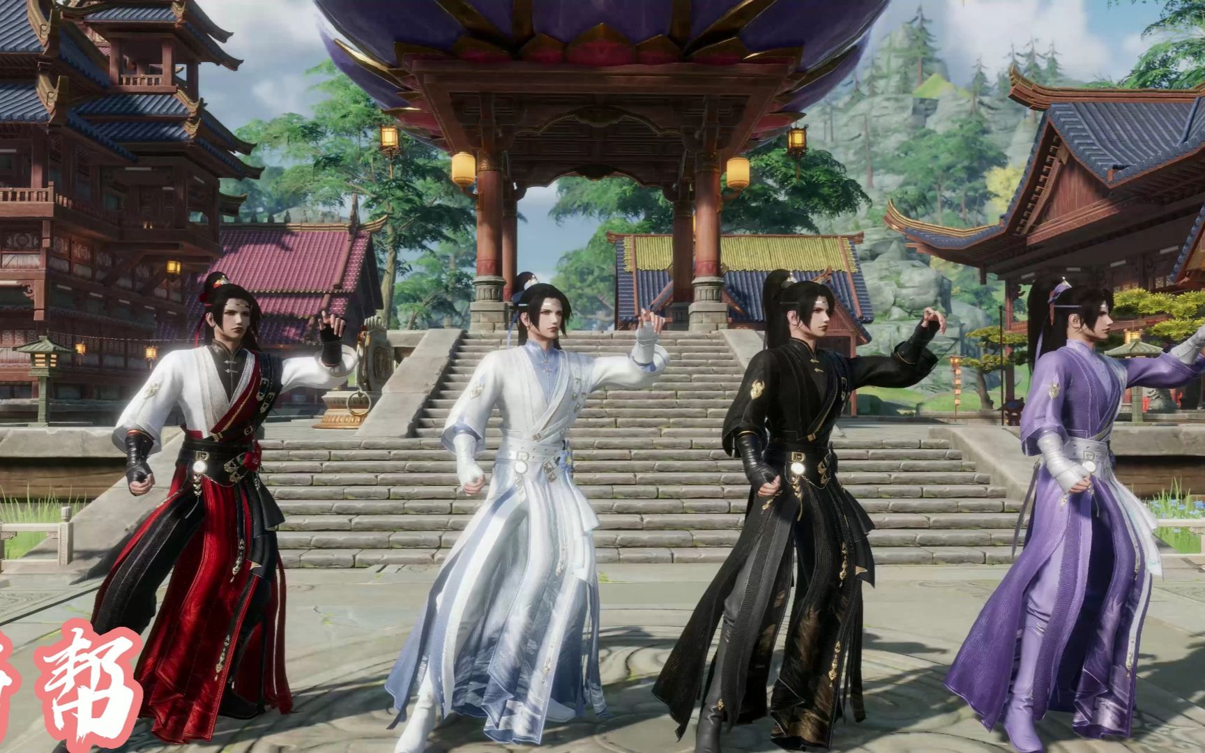 【剑网三椿山漫—成男待机】天策,霸刀,丐帮,刀宗