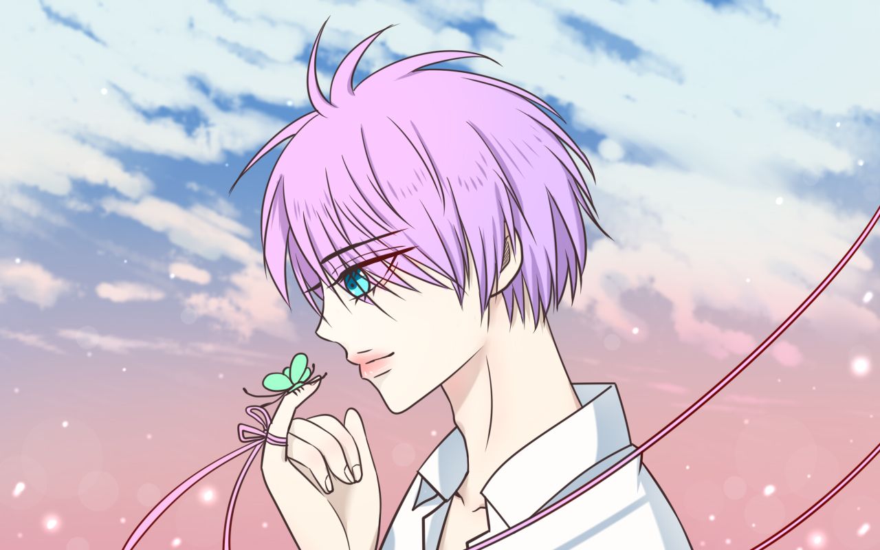 粉毛美少年﹙上色﹚