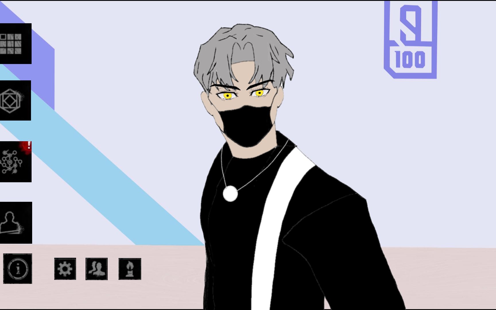 【蔡徐坤/河知云】骗术鸡 dlc 大厅界面 演示!