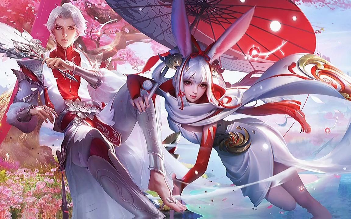 诸葛亮武陵仙君公孙离祈雪灵祝批图_哔哩哔哩_bilibili