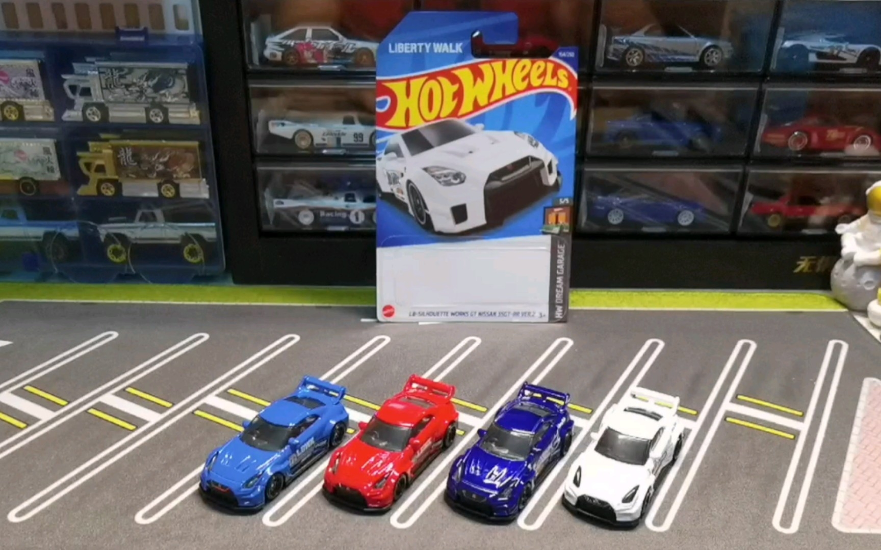 风火轮 2022p批次 日产 gtr r35 lbwk 宽体改造款