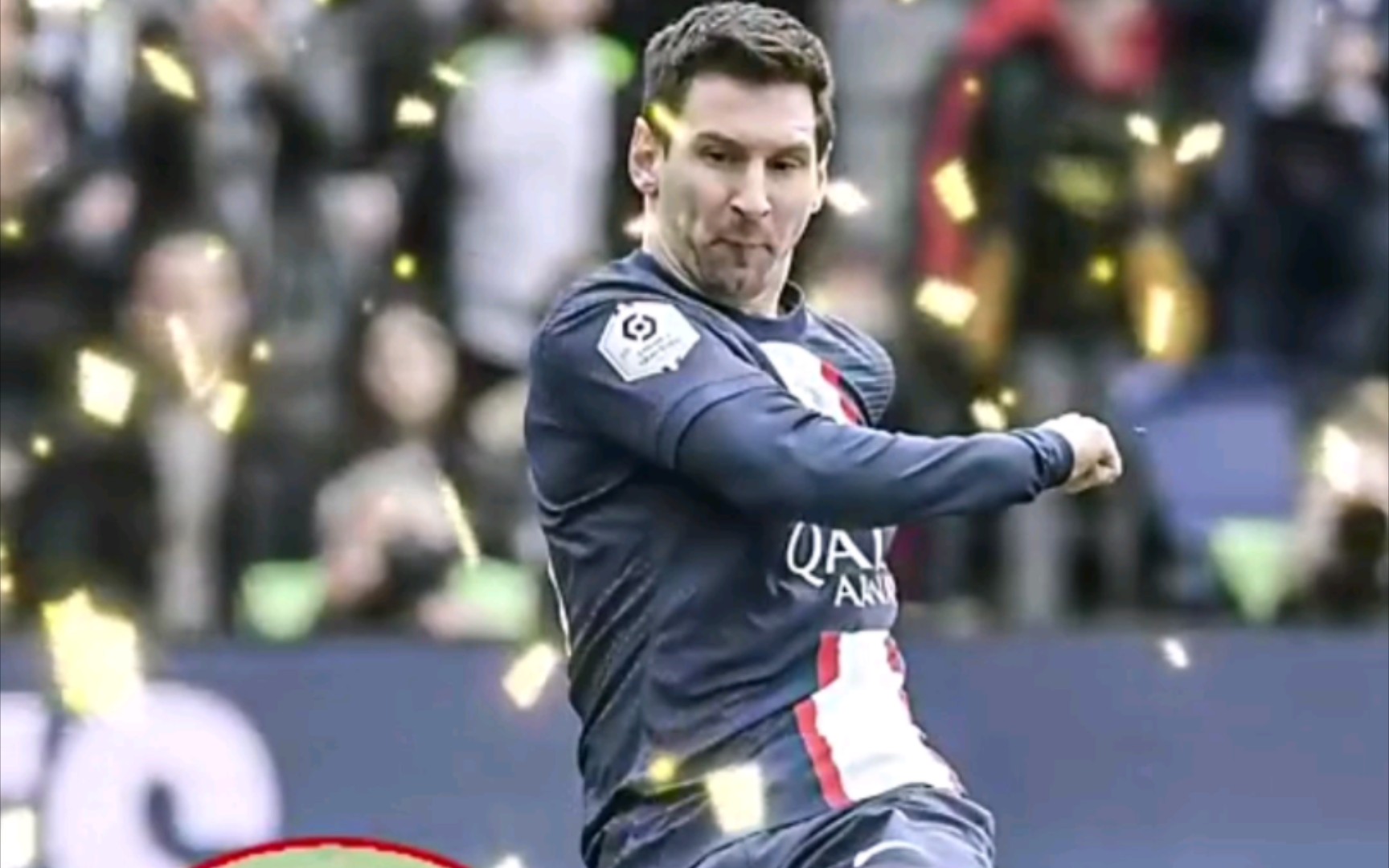 史上最强脚踝?看看梅西任意球绝杀里尔时的脚踝