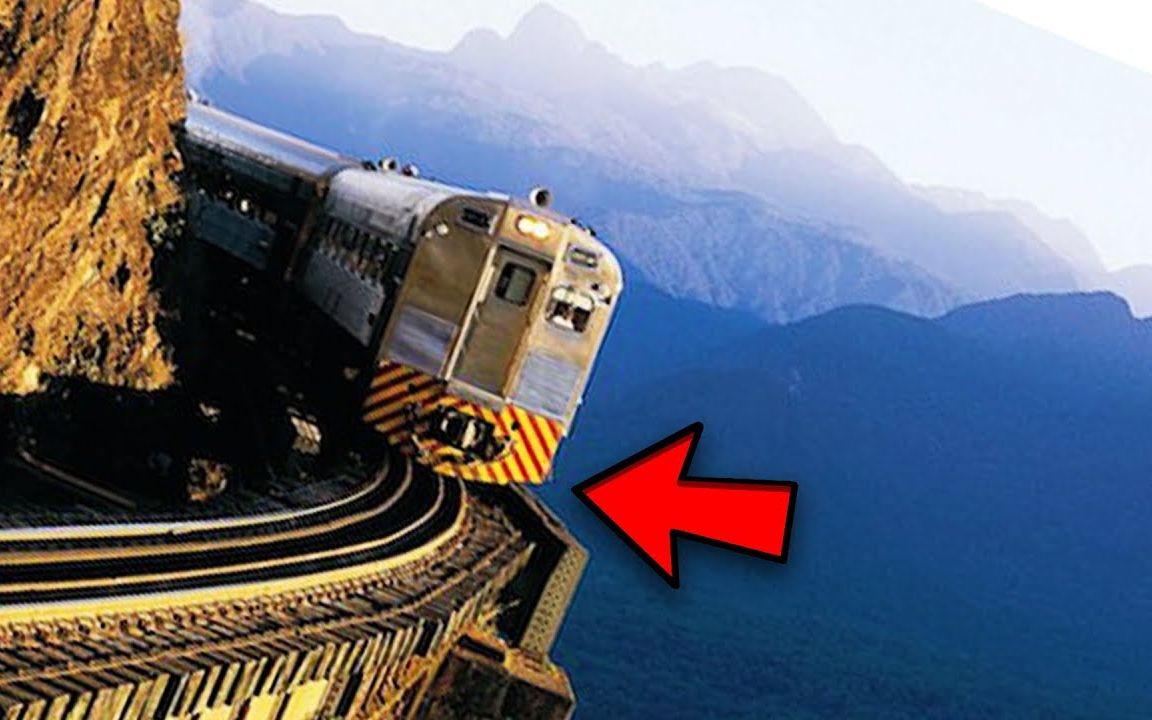 在悬崖峭壁边运行!5条世界上最危险的铁路