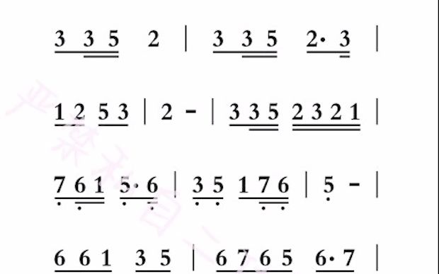 g调简谱每周视唱一日一练163
