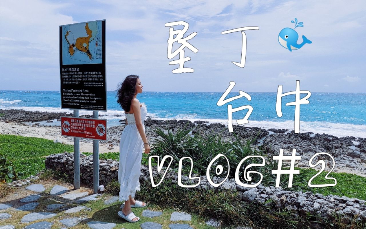 台湾vlog#2|台湾11日环岛游 垦丁 台中|悠闲的吃喝玩乐自由行|一起去看海吧哔哩哔哩bilibili