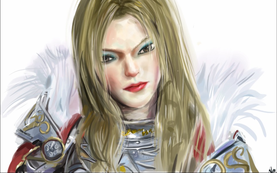 绘画摸了超神学院凯撒女王