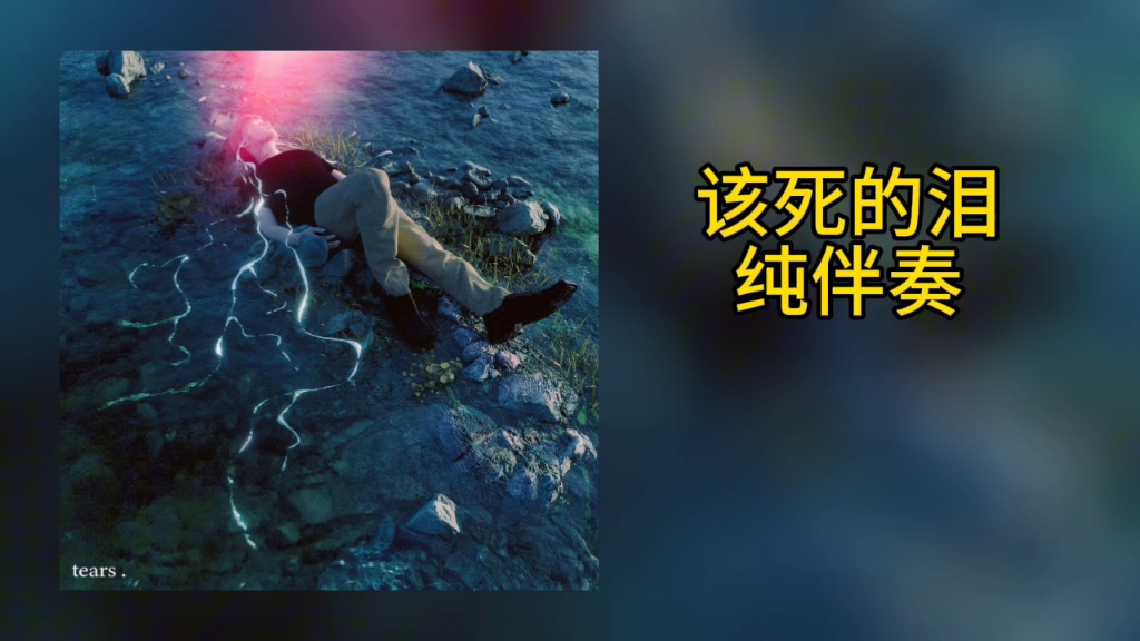 《该死的泪》罗言 高质量纯伴奏