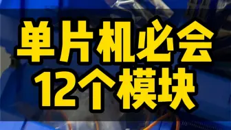 12个单片机必会模块