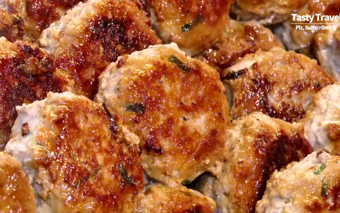 韩国街头小吃【铁板牛肉饼】_哔哩哔哩_bilibili