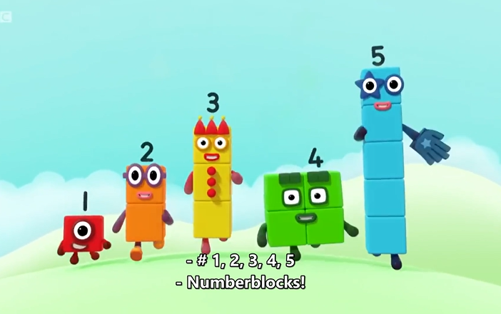 [图]启蒙英语动画【Numberblocks 数字积木】 1-5季+歌曲全144集 视频+音频 英文字幕 适合4-12岁