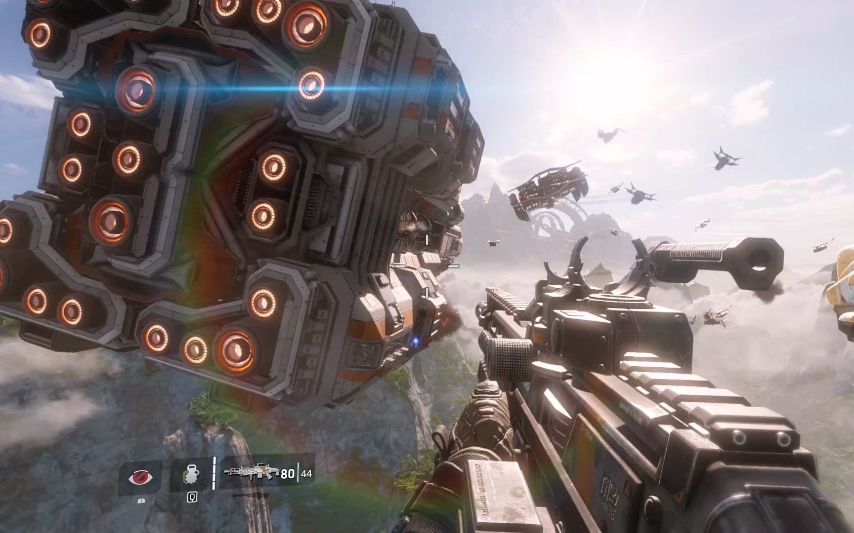 【泰坦陨落2】---p12决战开始:飞船跑酷开boss