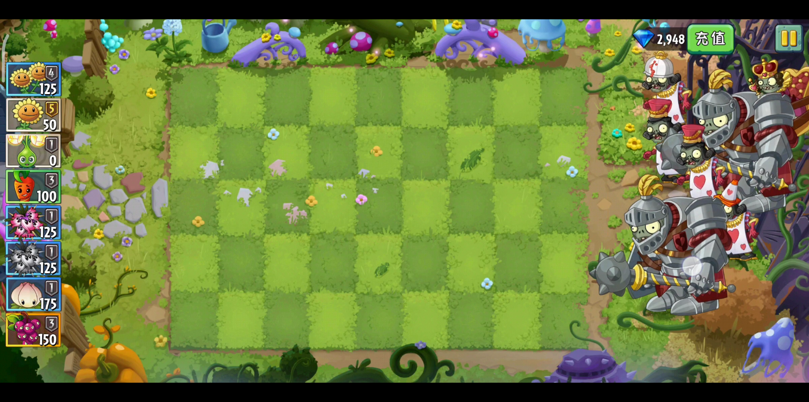 pvz2童话世界简单day3试玩