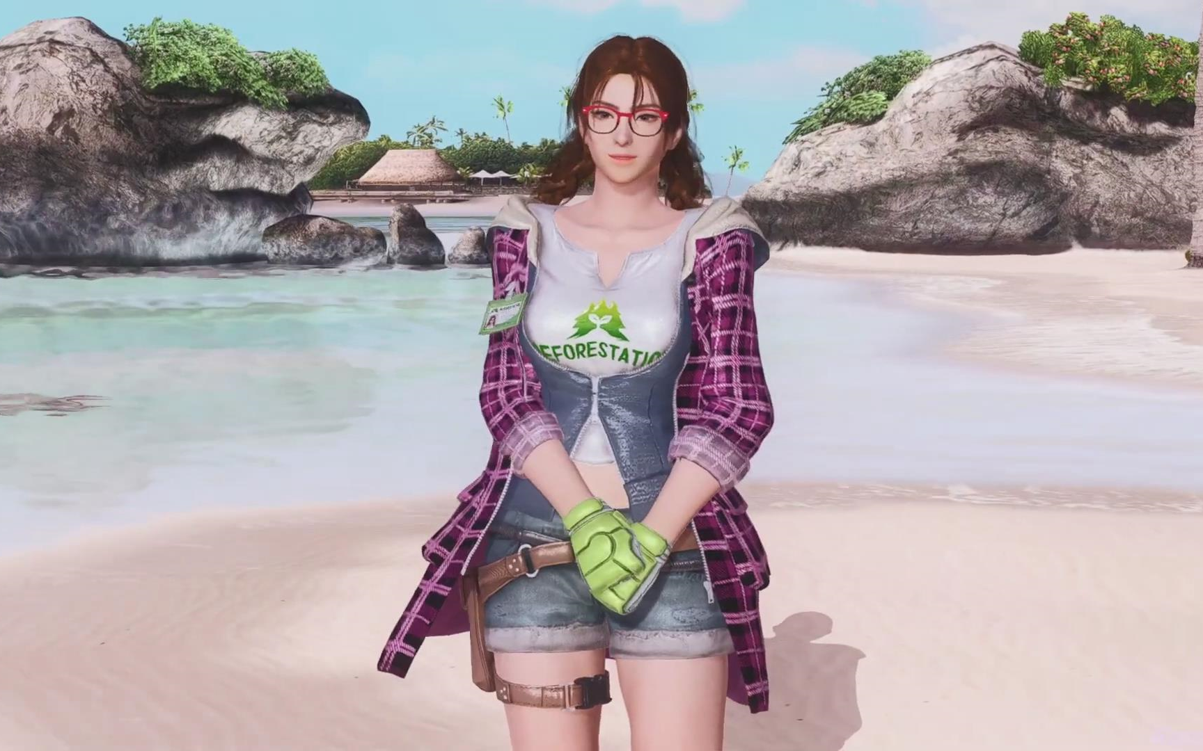 《死或生5》x《铁拳7》mod 茱莉亚小姐姐加入