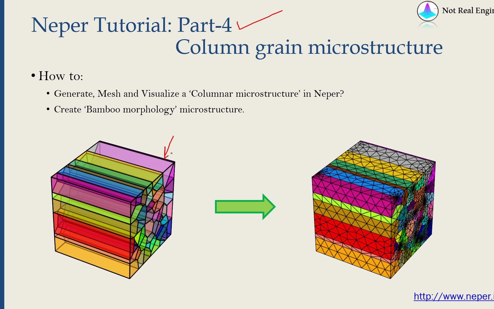 Columnar and Bamboo microstructure using NEPER  Neper software tutorial part 4哔哩哔哩bilibili