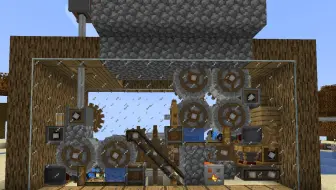 J Space Minecraft 无中生有自动筛制机 哔哩哔哩 Bilibili