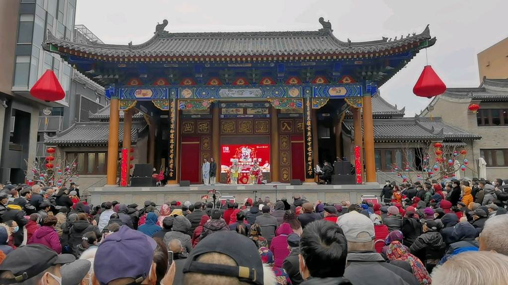 [图]2月5日秦腔《双官诰》（《三娘教子》）易俗文化街露天戏台6