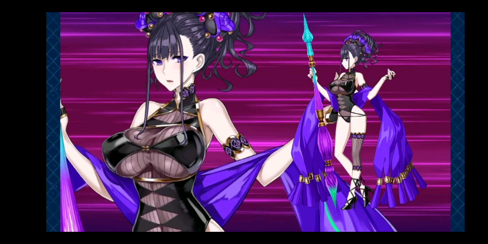 【fgo日服】泳装五期r阶紫式部(剧情助战)宝具动画