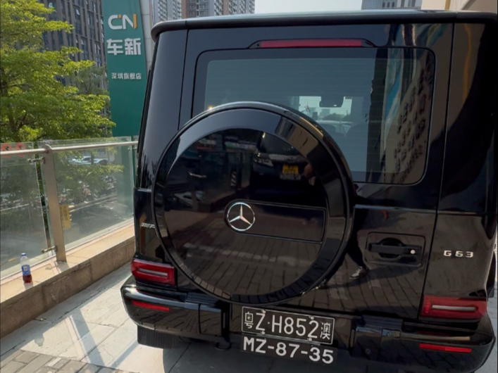 粤澳两地牌的大g g63amg 22年 仅售158万