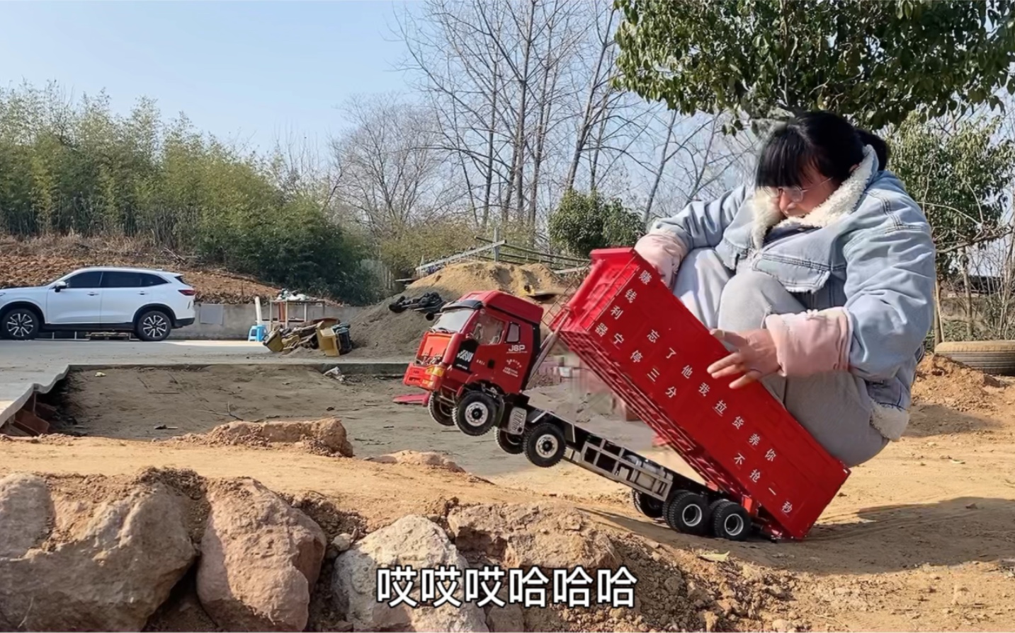 大型遥控玩具车翻车现场哔哩哔哩bilibili