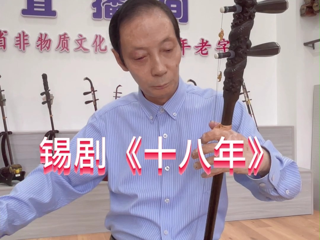 赵军二胡龙头锡胡271号演奏《十八年》声音清脆明亮