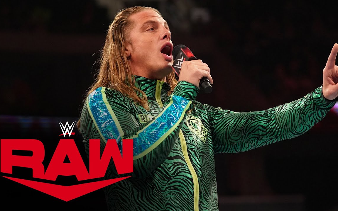 raw1513感动哭了兰迪奥顿负伤比赛马特里德尔深情告白