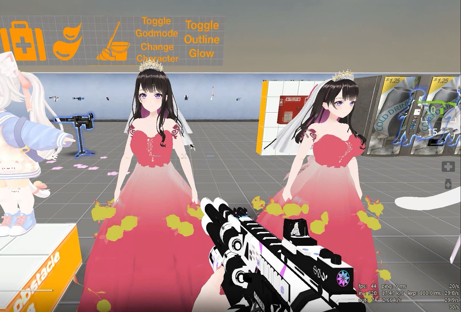 【求生之路】花嫁恋乃夜舞红色婚纱witch私人定制款,恕不分享.