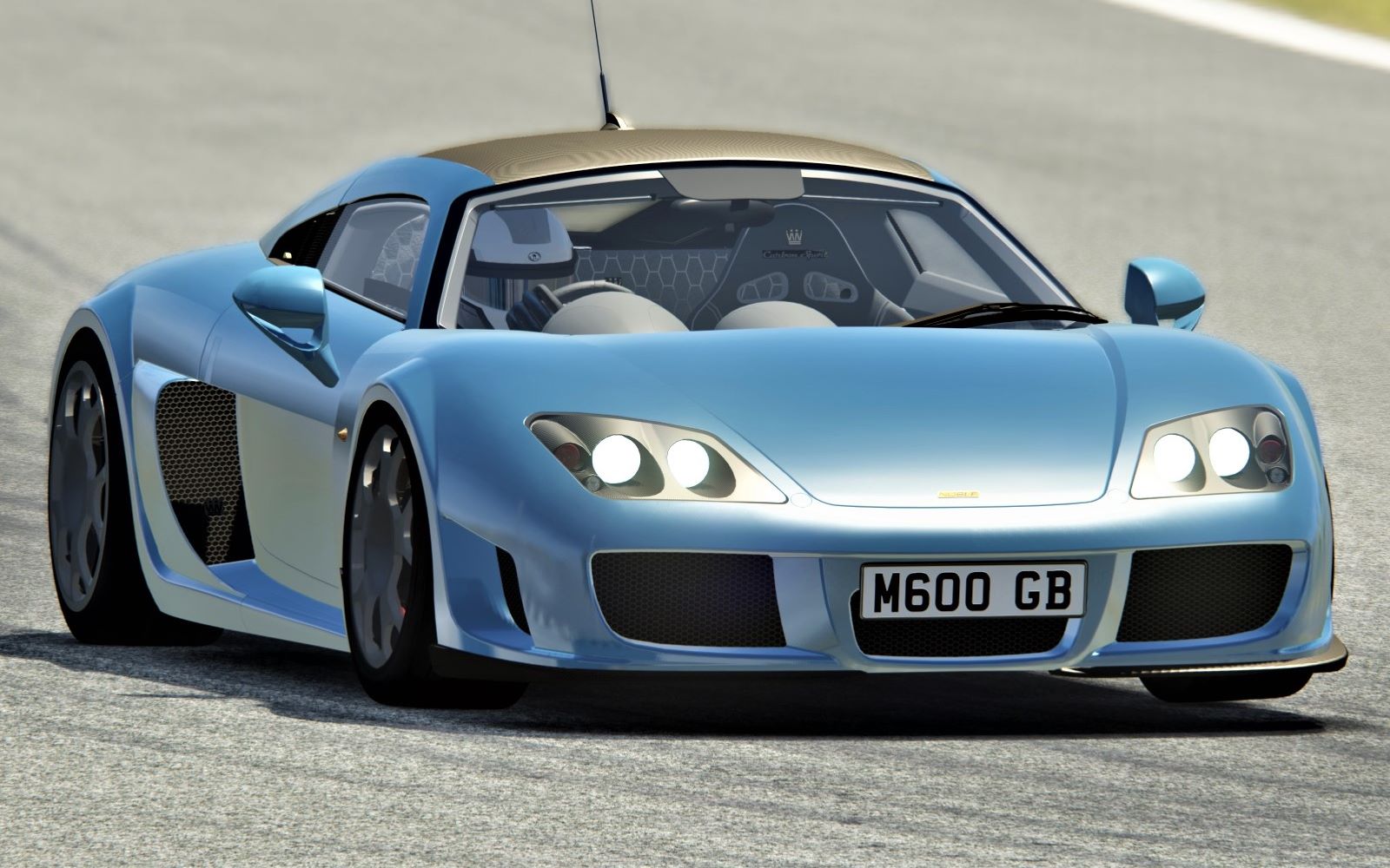 神力科莎mod分享-noble m600 carbon sport 简森巴顿制作_哔哩哔哩