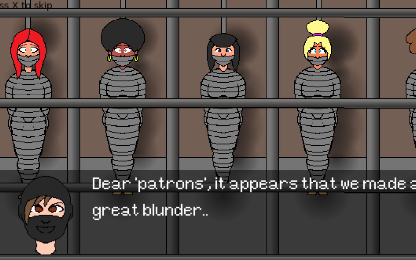 活动  女孩夜出被绑(1)坏结局:全员被抓